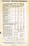 1960s Vintage Advance Sewing Pattern 9355 Uncut Little Girls Chub Deb Suit 30B