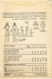1930s Vintage Advance Sewing Pattern 9737 Little Girls Princess Dress Size 8 - Vintage4me2