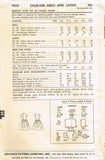 1960s Vintage Advance Sewing Pattern 9850 Uncut Little Girls Sun Dress Sz 30 B