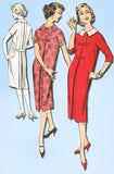 1950s Vintage Advance Sewing Pattern 8885 Uncut Misses Maternity Dress Size 13