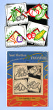 1950s Aunt Martha's Embroidery Transfer 3153 Uncut X-Stitch Veggie Tea Towels