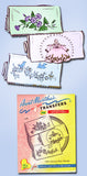 1960s Uncut Aunt Martha's Embroidery Transfer 3285 Morning Glory Pillowcases - Vintage4me2