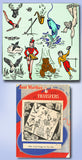 1950s Vintage Aunt Martha's Embroidery Transfer 3298 Uncut Misc Men's Motifs