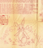 1940s Vintage Aunt Marthas Embroidery Transfer 3328 Uncut Guest Towel Motifs