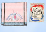 1940s Vintage Aunt Marthas Embroidery Transfer 3328 Uncut Guest Towel Motifs