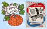 1940s VTG Aunt Martha's Embroidery Transfer 3403 Uncut Vegetable Tea Towels