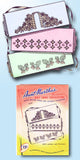1960s Uncut Aunt Marthas Embroidery Transfer 3537 Arbor and Flowers Pillowcases