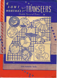 1940s VTG Aunt Martha's Embroidery Transfer 9116 Uncut Blue Bird Potholders