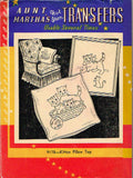 Aunt Martha's Embroidery Transfer 9178: 1950s Uncut Kitten Pillow Top Motifs