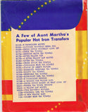 1940s Vintage Aunt Martha's Embroidery Transfer 9328 Uncut Baby Crib Quilt