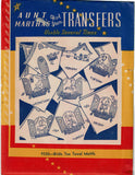 1940s VTG Aunt Martha's Embroidery Transfer 9330 Uncut Window Bride Tea Towels