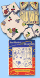 1950s Charming Fruit Luncheon Set Uncut Aunt Martha's Embroidery Transfer 9332 - Vintage4me2
