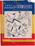 1950s VTG Aunt Martha's Embroidery Transfer 9342 Uncut Farmette DOW Tea Towels