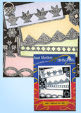 Aunt Martha's Embroidery Transfer 9605: 1950s Uncut Quilt End Pillowcase Motifs