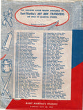 1940s Aunt Marthas Embroidery Transfer 9716 Uncut Bird & Flower Pillowcase Motifs