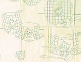 1950s Vintage American Weekly Embroidery Transfer 3180 Uncut Kitten Dish Motifs