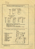 1950s Vintage American Weekly Sewing Pattern 3868 Cute Misses Day Dress Sz 30 B
