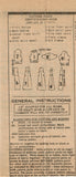 Mail Order 3884: 1940s Plus Size Womens Dress 52 Bust Vintage Sewing Pattern