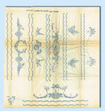 1930s Beautiful Pillowcases Uncut Betty Burton Embroidery Transfer 1630 - Vintage4me2
