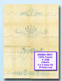 1930s Beautiful Pillowcases Uncut Betty Burton Embroidery Transfer 1698