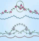 1930s Vintage Betty Burton Embroidery Transfer 1763 Uncut Floral Pillowcases - Vintage4me2