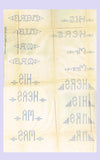 1920s Uncut Betty Burton Vintage His & Hers Pcase Embroidery Transfer ORIG - Vintage4me2