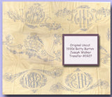 1920s Betty Burton His & Hers Towels Pillowcases Uncut Embroidery Transfer 1927 - Vintage4me2