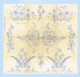 1930s Betty Burton Art Deco Floral Pillowcases Uncut Embroidery Transfer 1958