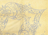1930s Betty Burton Grape Motifs for Pillowcases Uncut Embroidery Transfer 1964
