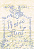 1940s Betty Burton Embroidery Transfer 1972 Praise the Lord and Pass the Ammo