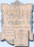 1920s Vintage Betty Burton Embroidery Transfer 1972 Twinkle Little Star Picture - Vintage4me2
