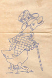 Betty Burton 2008: 1930s Uncut Nursery Characters Kids Embroidery Transfer - Vintage4me2