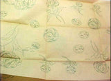 1940s Vintage Betty Burton Embriodery Transfer "B" Mums for Pillowcases ORIG - Vintage4me2