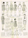 1920s VTG Butterick Sewing Pattern 1168 Uncut Toddler Girls Flapper Dress Size 6