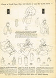 1920s Vintage Butterick Sewing Pattern 1198 Toddler Girls Smocked Coat Size 2