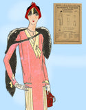 Butterick 1217: 1920s Uncut Misses Flapper Dress Sz 37B Vintage Sewing Pattern