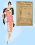 Butterick 1217: 1920s Uncut Misses Flapper Dress Sz 37B Vintage Sewing Pattern