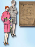 1920s Vintage Butterick Sewing Pattern 1240 Uncut Girls Flapper Dress Size 8 - Vintage4me2