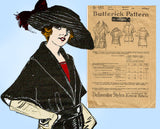 Butterick 1277: 1910s Misses WWI Coatee Sz 35 to 38 Bust Vintage Sewing Pattern - Vintage4me2