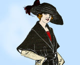 Butterick 1277: 1910s Misses WWI Coatee Sz 35 to 38 Bust Vintage Sewing Pattern - Vintage4me2