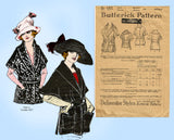 Butterick 1277: 1910s Misses WWI Coatee Sz 35 to 38 Bust Vintage Sewing Pattern - Vintage4me2