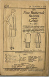 1920s Vintage Girls Flapper Dress Uncut Butterick VTG Sewing Pattern 1293 Size 14 - Vintage4me2