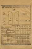 1920s Vintage Butterick Sewing Pattern 1379 Uncut Girls Flapper Dress Size 8 25B