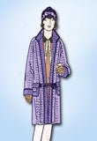 1920s Vintage Girls Flapper Coat Butterick VTG Sewing Pattern 1395 Size 12 - Vintage4me2