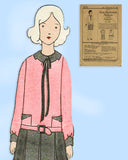 Butterick 1572: 1920s Uncut Little Girls Flapper Dress Sz 10 VTG Sewing Pattern