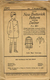 1920s Vintage Butterick Sewing Pattern 1592 Uncut Baby Boys Over Coat Size 4 - Vintage4me2