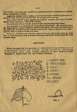 1930s Vintage Butterick Embroidery Transfer 161 Uncut Floral Banding Trim Motifs - Vintage4me2