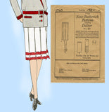 Butterick 1760: 1920s Uncut Plus Size Pleated Skirt 36W Vintage Sewing Pattern - Vintage4me2