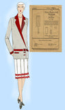 Butterick 1760: 1920s Uncut Plus Size Pleated Skirt 36W Vintage Sewing Pattern - Vintage4me2