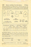 Fabric Requirements and Notions for Butterick 1829